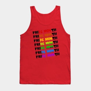 Pride Month Demon Tank Top